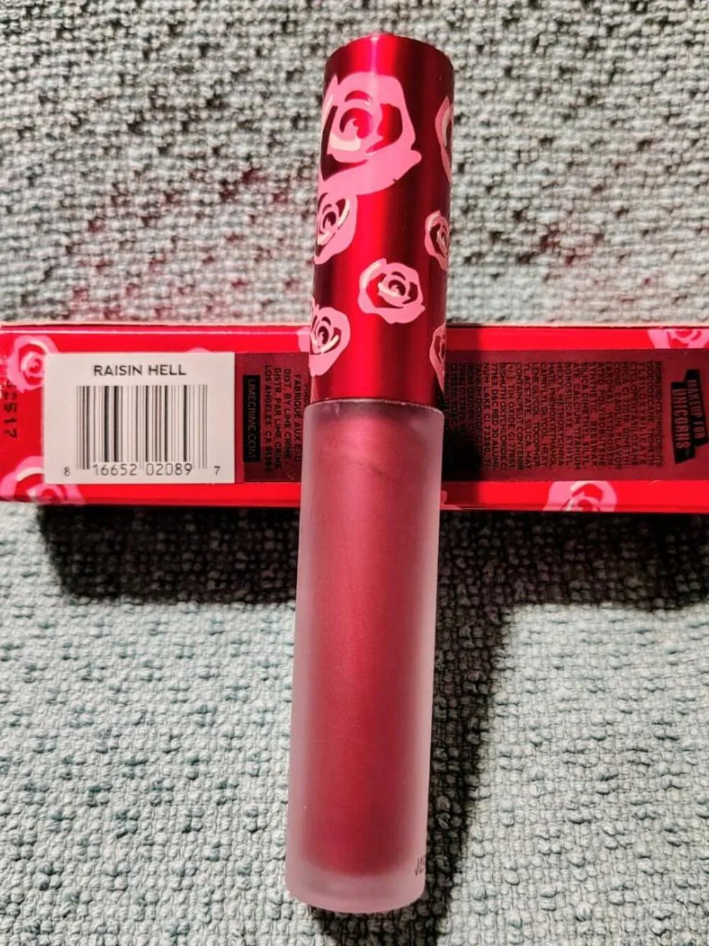 Lime Crime raisin hell
